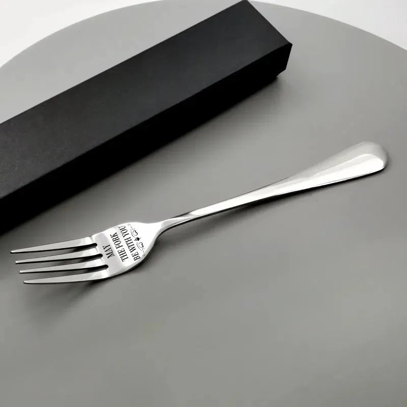 European and American cake fruit rust steel fork - Bellarte Enchanté European and American cake fruit rust steel fork